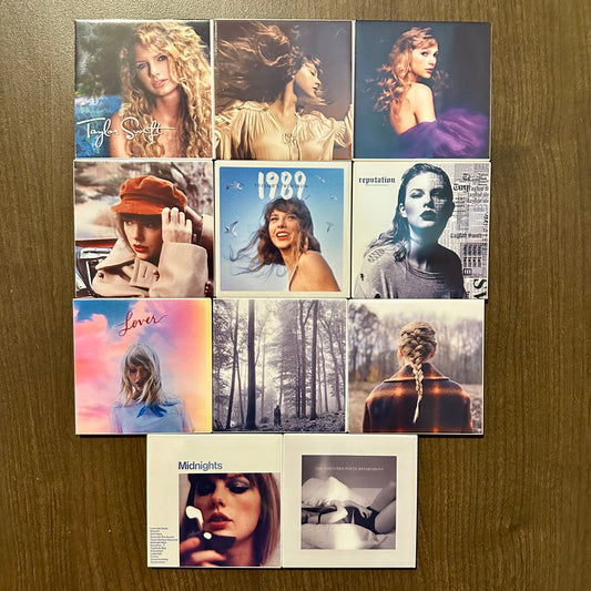 Taylor Swift album covers magnets